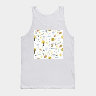 Forest Pattern Tank Top